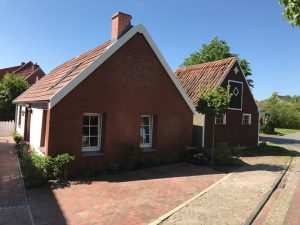 Ferienhaus Wattwurm Außenansicht